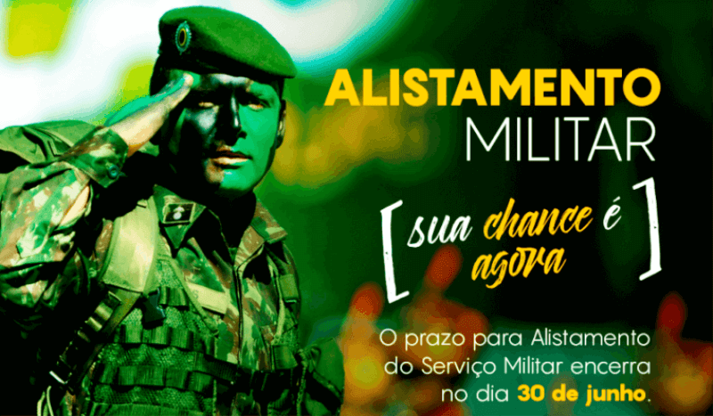 Alistamento militar 2020 pode ser feito pela internet